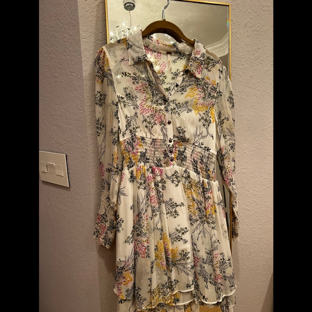 Free people long sleeve dress